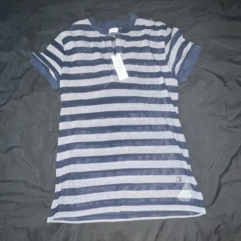 Unisex Versace Collection knit Polo